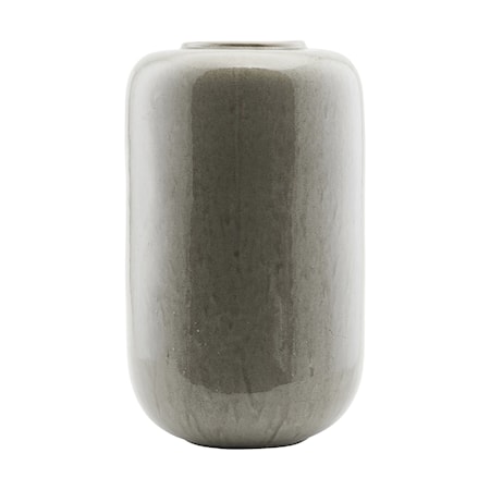 Vase Jade Ø 29×50 cm – Grå