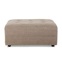 Vint couch Sofamodul hocker Linblanding Taupe