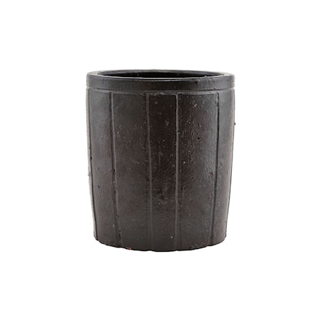 Krukke, Julian, Brun, Finish/Farven kan variere ,h: 20 cm, dia: 18 cm