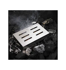 Röklåda för grill 21,5 x 13,5 x 3,5 cm 18/10 stål