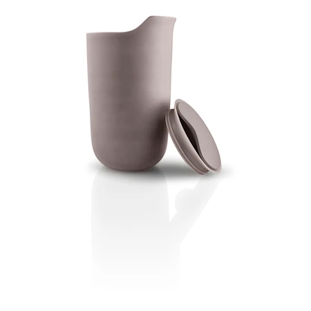 Mug isotherme céramique gris 0,28 L