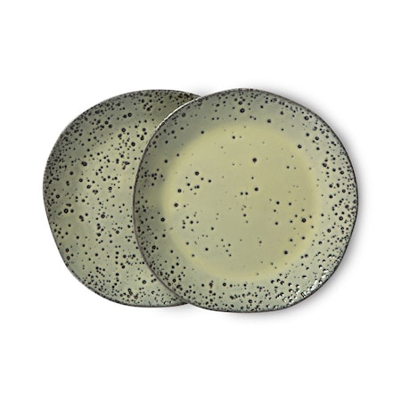 Gradient Assiette 2-pack Ø16 cm Keramik Grön