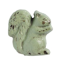 Poignée écureuil 5 x 5 cm - vert clair