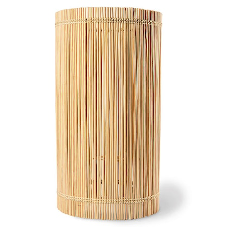 Cylinder Lampskärm Ø22x40 cm Bambu Natur